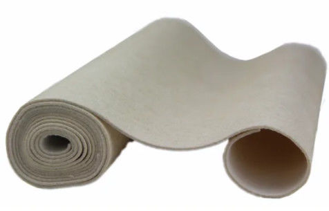 Witte Aramid-Industriële de Filterdoek van de Afvalverbranding